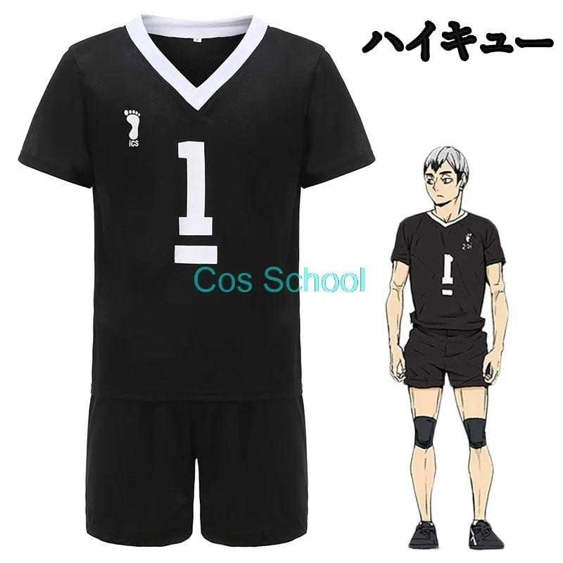 Haikyuu!! Miya Atsumu Cosplay Costumes Osamu Sportswear Inarizaki High School Volleyball Team Uniform Kita Shinsuke Rintaro Suna