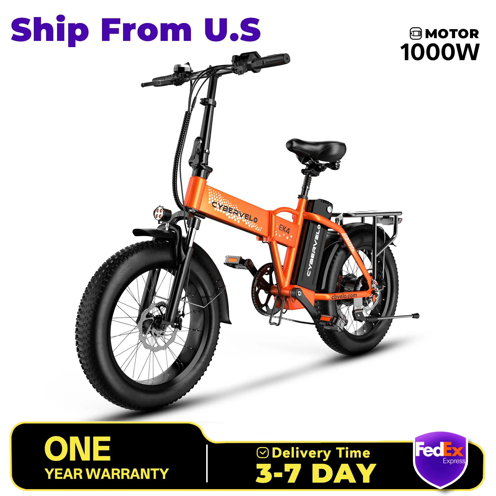 Cybervelo EK4 1000W… - image