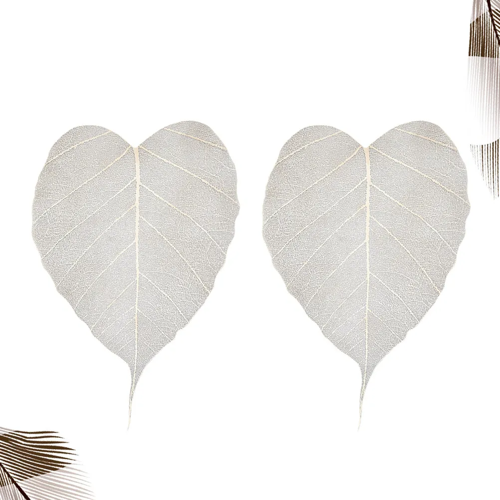 Stainless Steel Bodhi Leaf Tea Infuser Filter – 2pcs Loose Leaf Strainer with Bookmark Design for Home & Tea Shop