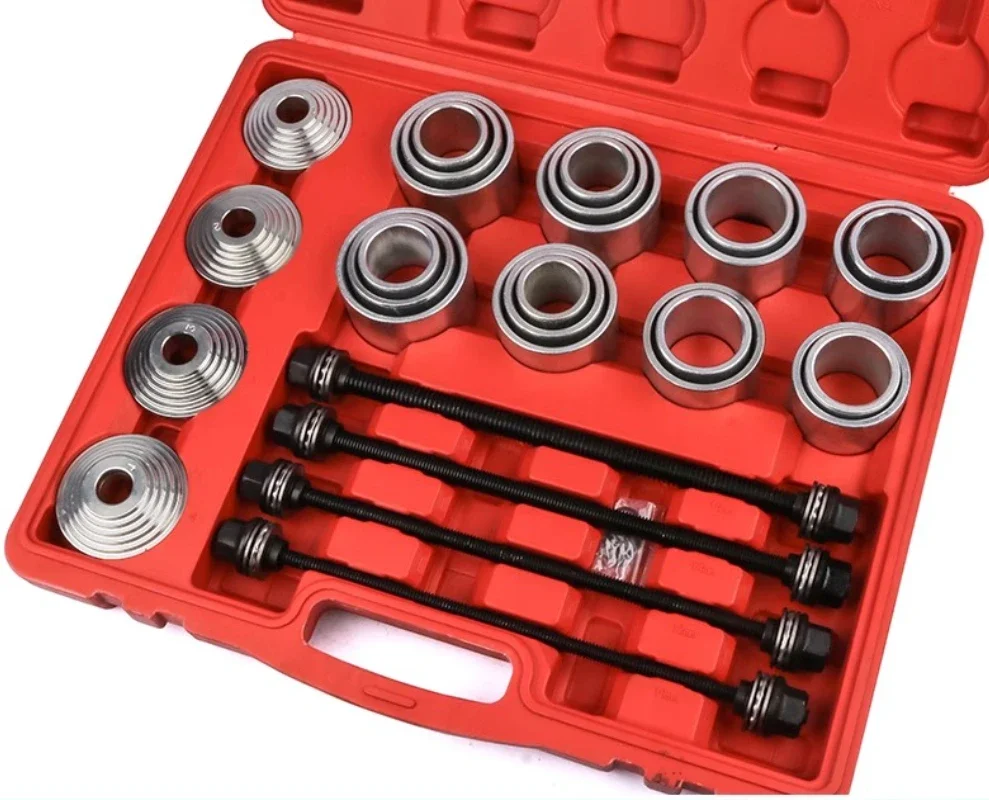 28pcs Pull And Press Sleeve Kit Removal Installation Bushes Bearing Tool Cars  Engines Auto Maintenance Set - view 4