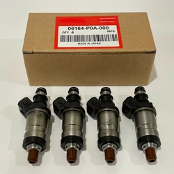 4 OEM FUEL INJECTORS 06164-P0A-000 1.5L 1.6L 2.0L 2.1L 2.2L 2.3L 4 CYL For 1990-1997 Hond-a Accor-d/ Prelud-e