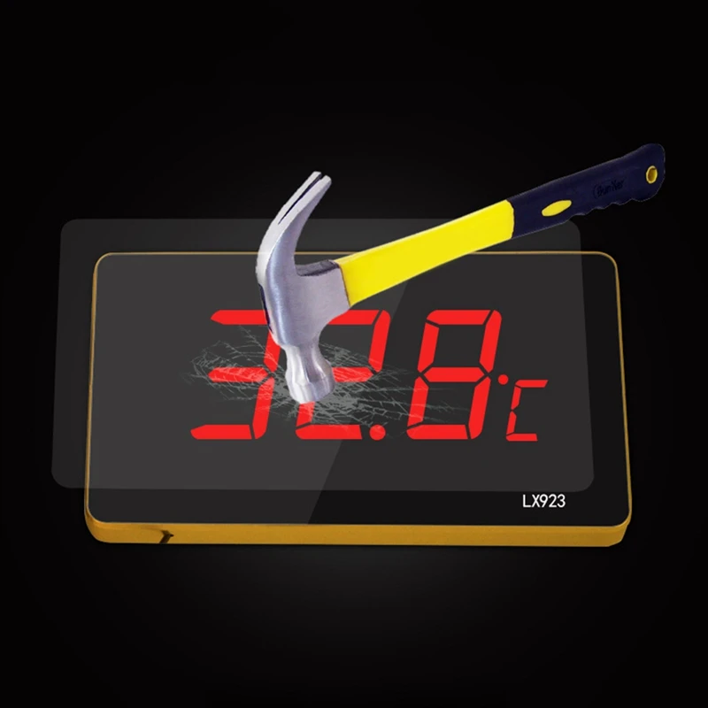 تجمع ميزان الحرارة مع شاشة LED ومقاومة للماء مقياس حرارة بمجس لخزان الأسماك المياه في الهواء الطلق مقياس الحرارة الاتحاد الأوروبي التوصيل