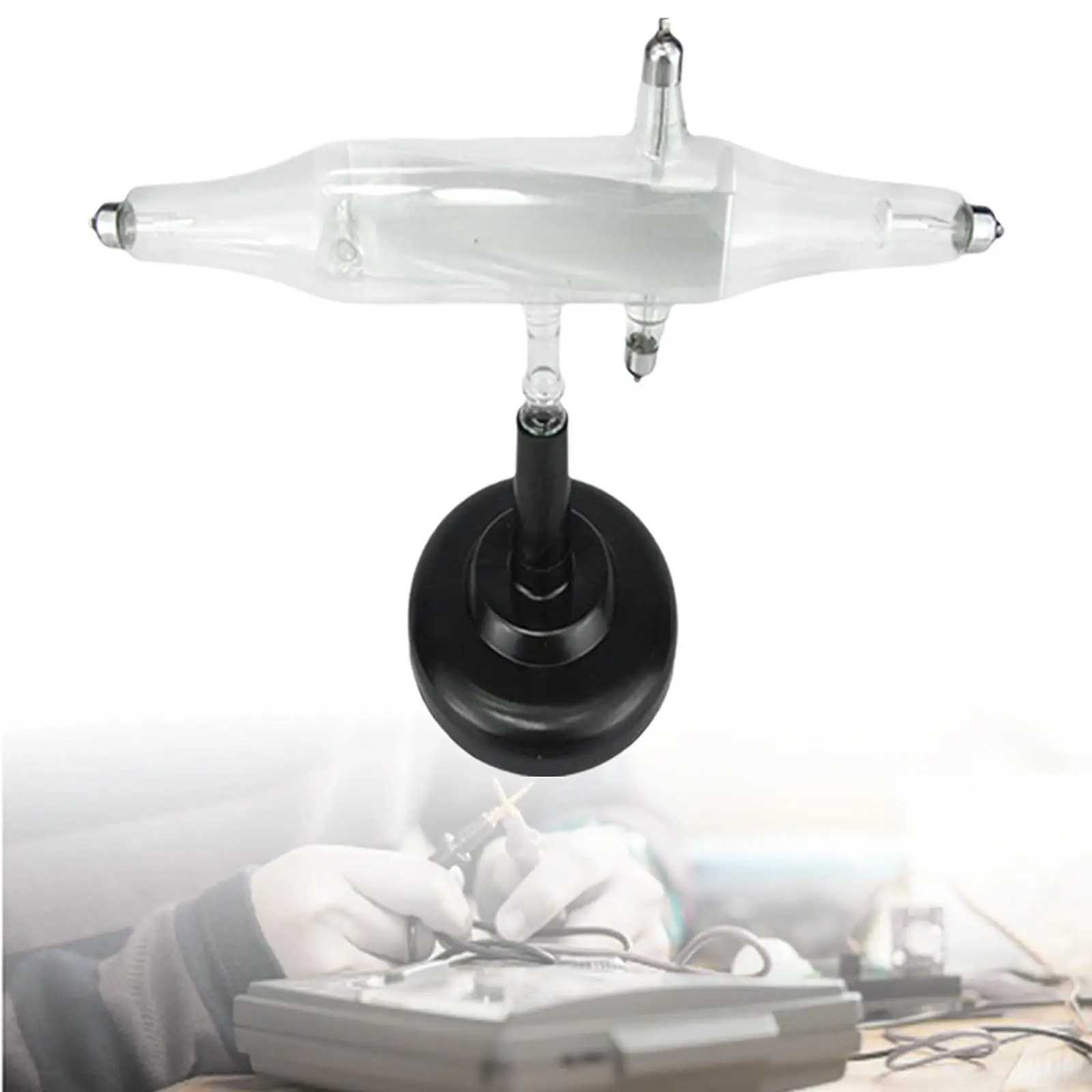 

Cathode Ray Tube Experiment Vacuum Tube Cathode Lab Cathode Ray Electron Tube for Teaching Physics Experiments Students Training