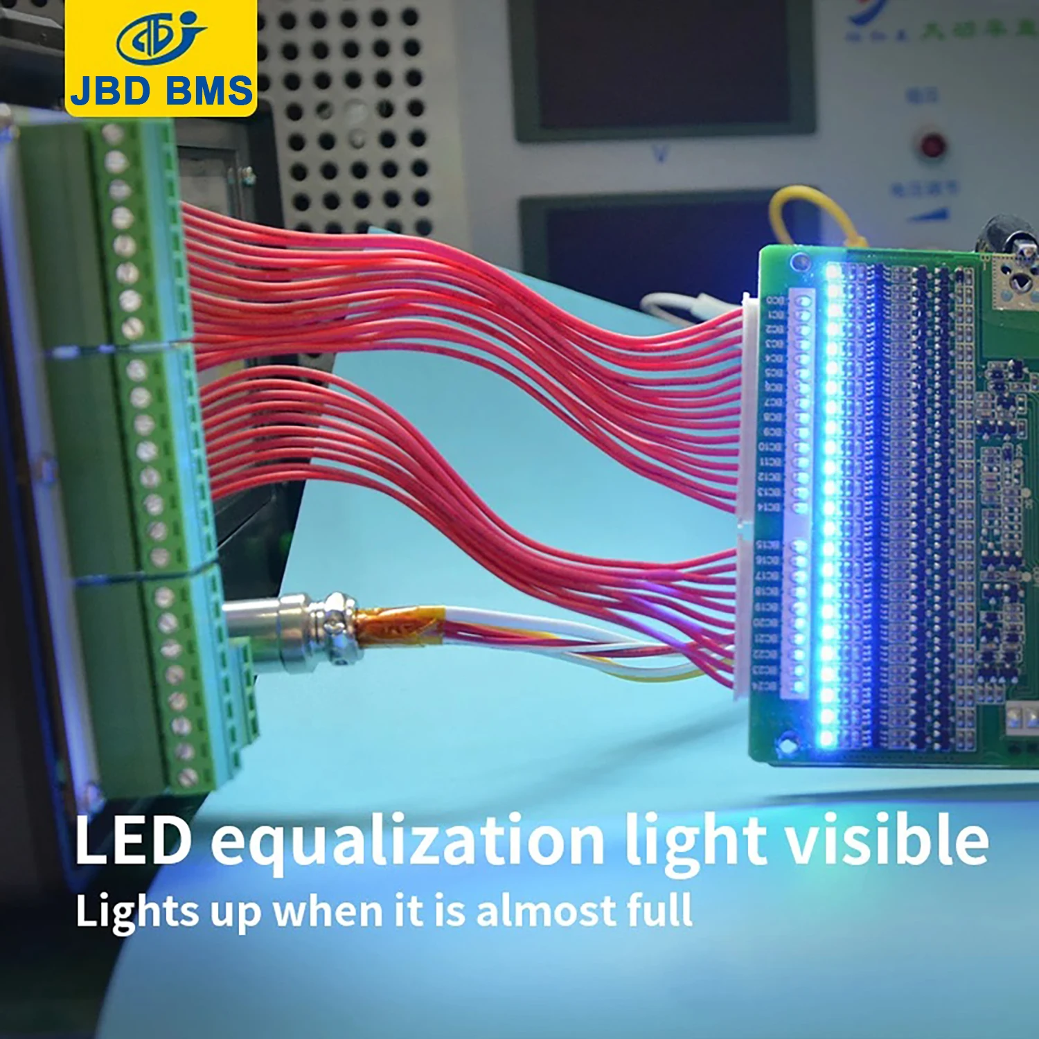 JBD BMS 14S 16S 20S 24S BMS 48V 60V 72V 30A 40A 50A نفس ميناء التوازن درجة الحرارة الاستشعار Lifepo4 بطارية ليثيوم PCB لوح حماية #3