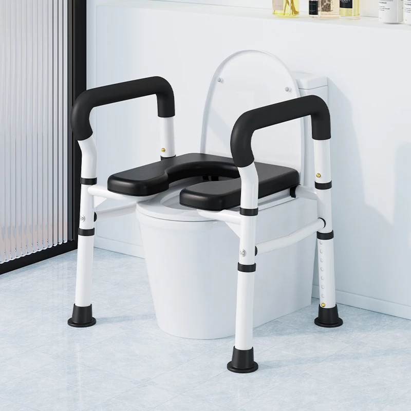 

High Carbon Steel Toilet Support for Elderly Up Assist Device, Toilet Fence Railing, Disabled Safety Seat Armrest Assist Bracket
