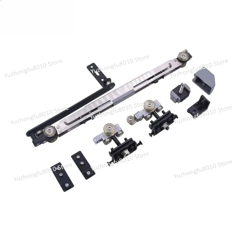 Latest Hardware Hidden Inner Door Soft Close Flush Sliding Door Roller System