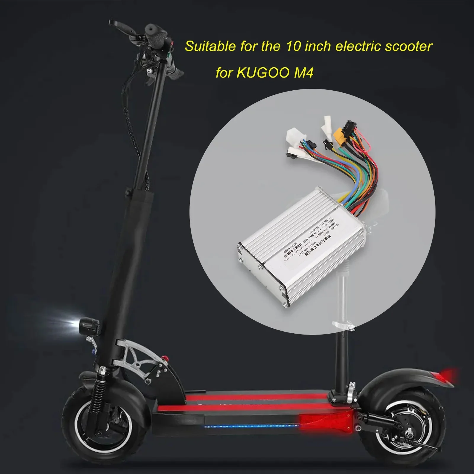 Electric Scooter Controller Intelligent Brushless Motor Controller 48V 20A For KUGOO M4 2 Wheeled Type