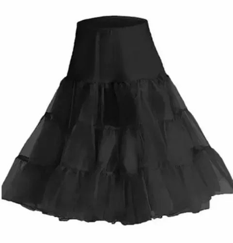 Tutu Dress 50s Swing Vintage Fancy Underskirt Petticoat Rockabilly Net Skirt