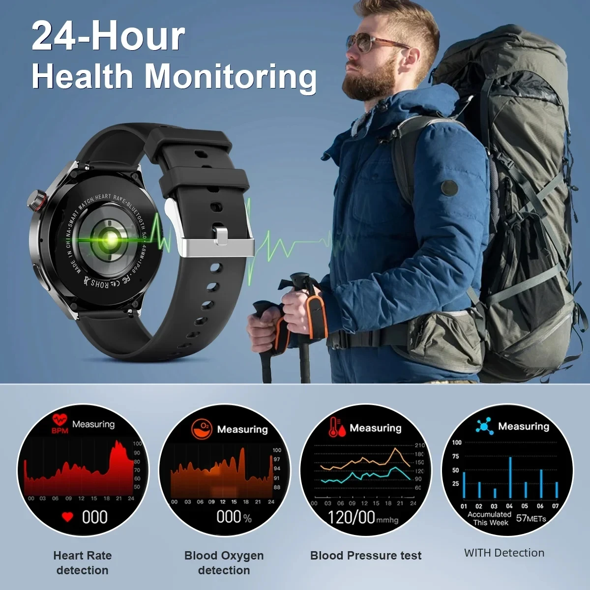 New Refurbished Amazfit GTS 2 Smart Watch Men Multiple Sports Health Monitor GPS AMOLED Display Call SmartWatch For Android IOS