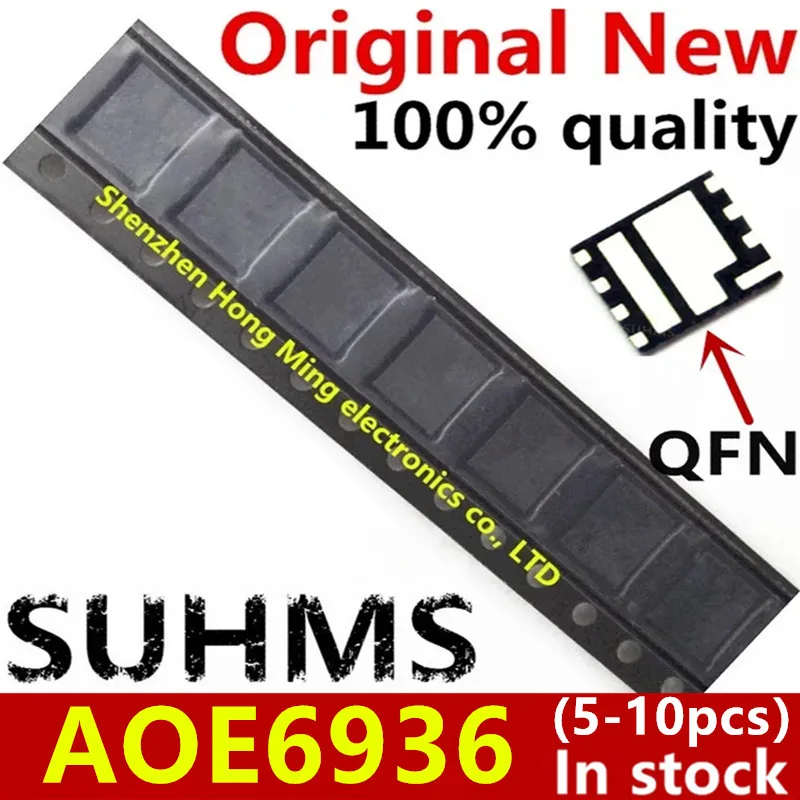 (5-10piece)100% New E6936 AOE6936 QFN-8 Chipset