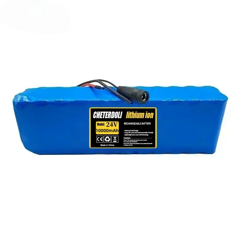 

High-Performance 24V 10Ah 7S3P 18650 Lithium-Ion Battery Pack (10000mAh) for Scooters — Comes with Charger.