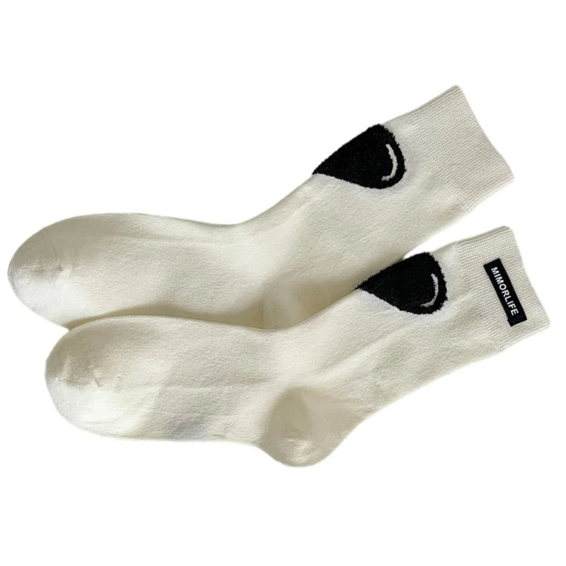 

Socks Knit Middle Tube Length Comfortable Japanese Bowknot Socks 15UB