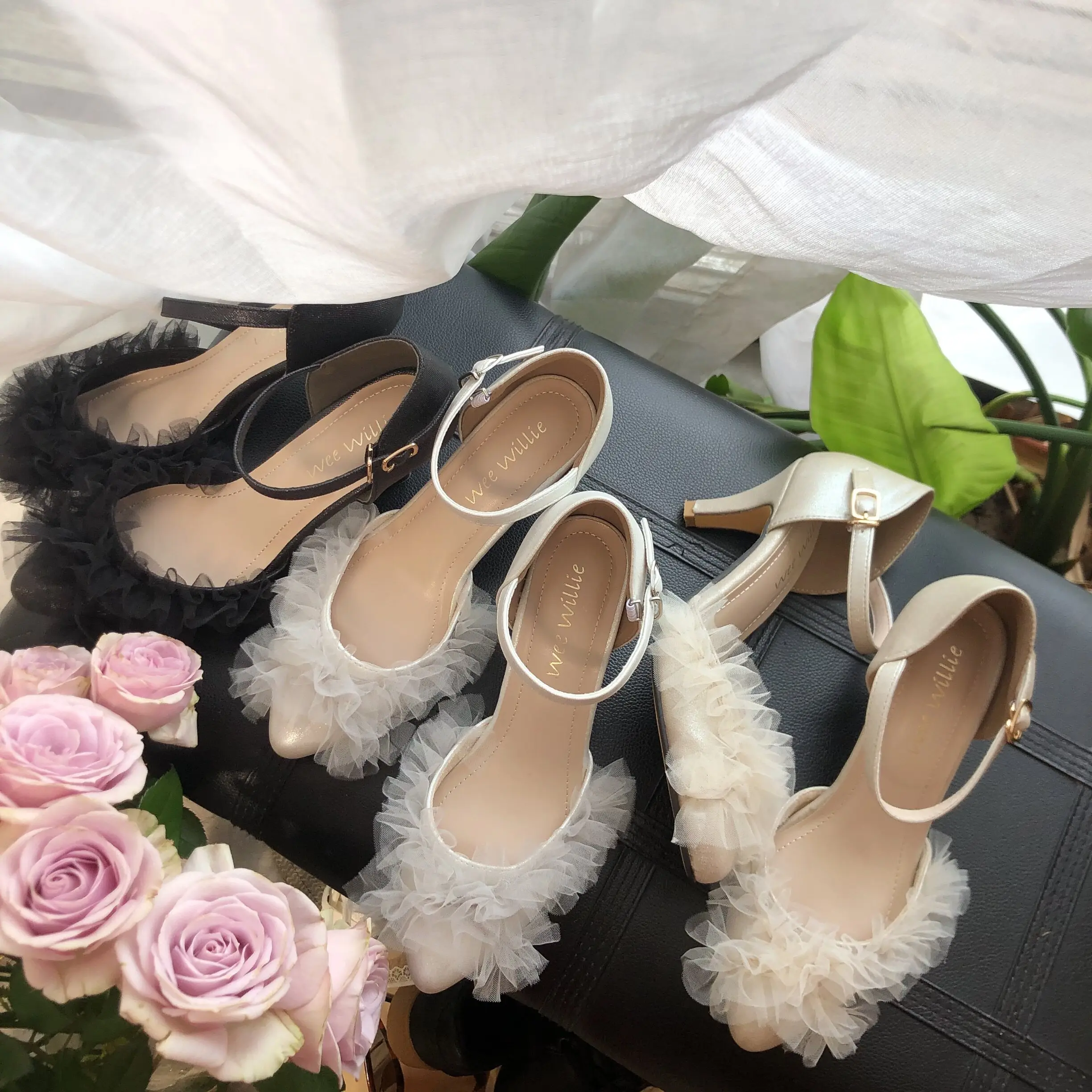 

Японские новые элегантные туфли-лодочки на шпильке с сетчатым верхом, удобные, универсальные, милые летние сандалии для женщин