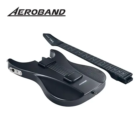 AeroBand Guitar Travel Electric Guitar Pain-Free Silicone String All-in-One 9 Sound Styles Acoustic Bass With Speaker Microphone