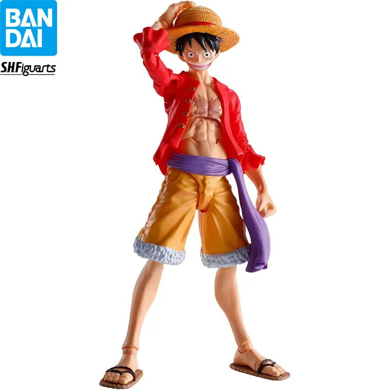 

Оригинальная аниме-фигурка Luffy, модель куклы, фигурки SHF, коллекционные игрушки для мальчиков, подарки на день рождения, ПВХ