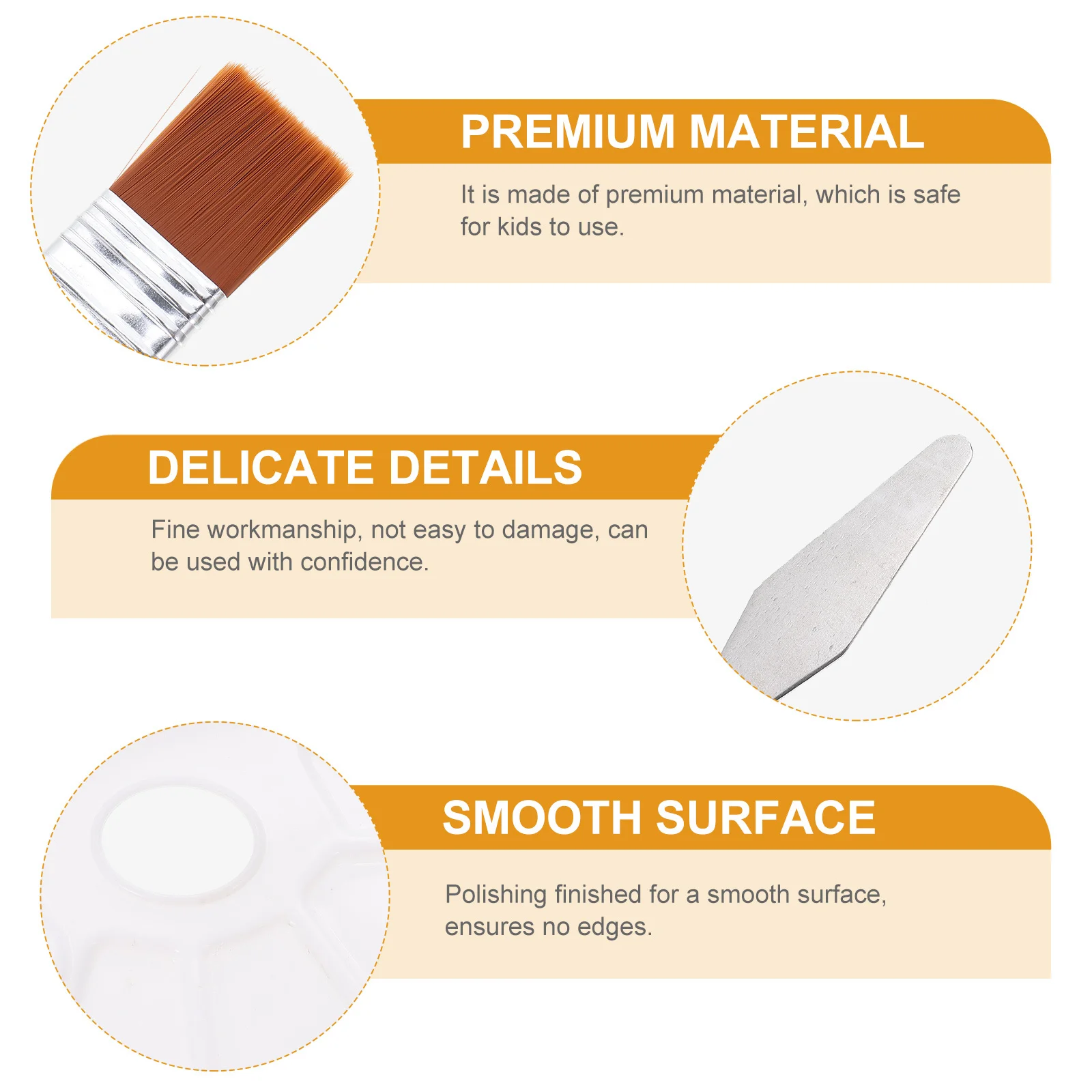 

1 set 1 Set Brush Set For Watercolor Oil Acrylic Painting Portable Art Tools Kids Students Artists Students Art Paint Supply