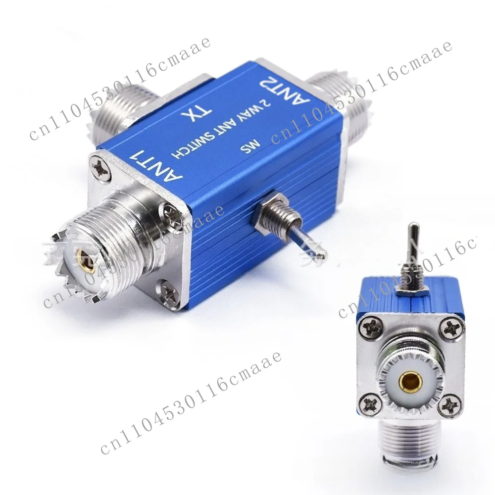 2-channel CB/HAM antenna coaxial switch 100W 1-30MHz SO239