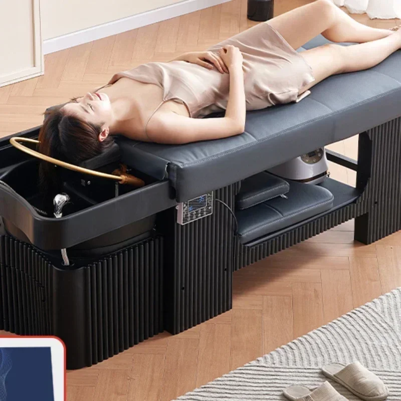 Shampoo Chair Fumigation Hair  Dedicated Hair  BeautyLying Completely Massage Flushing