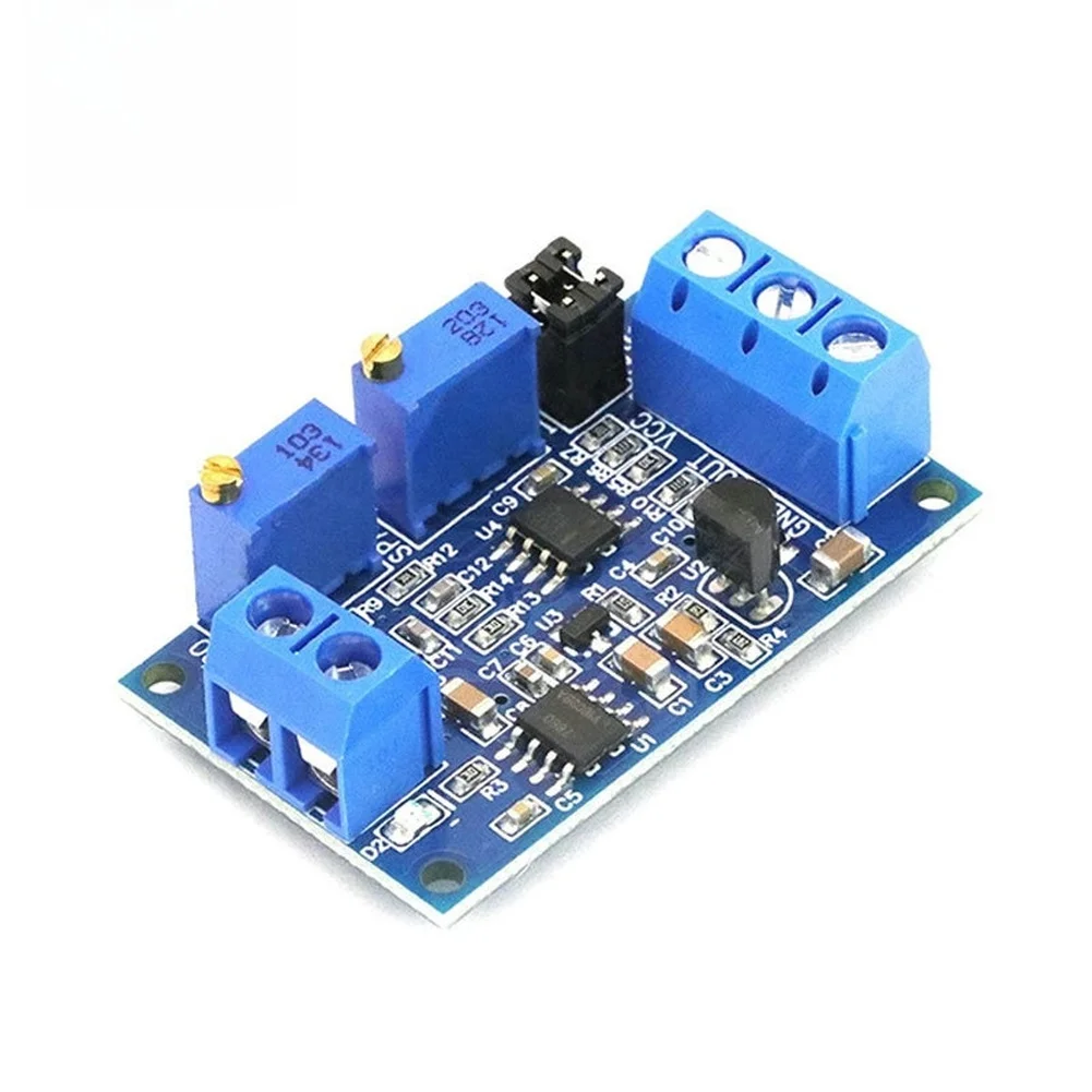 Industrial Current Signal Converter Module 4 20mA Input to Voltage Output 0 3 for 3v 5V 10V with Adjustable and Span Settings