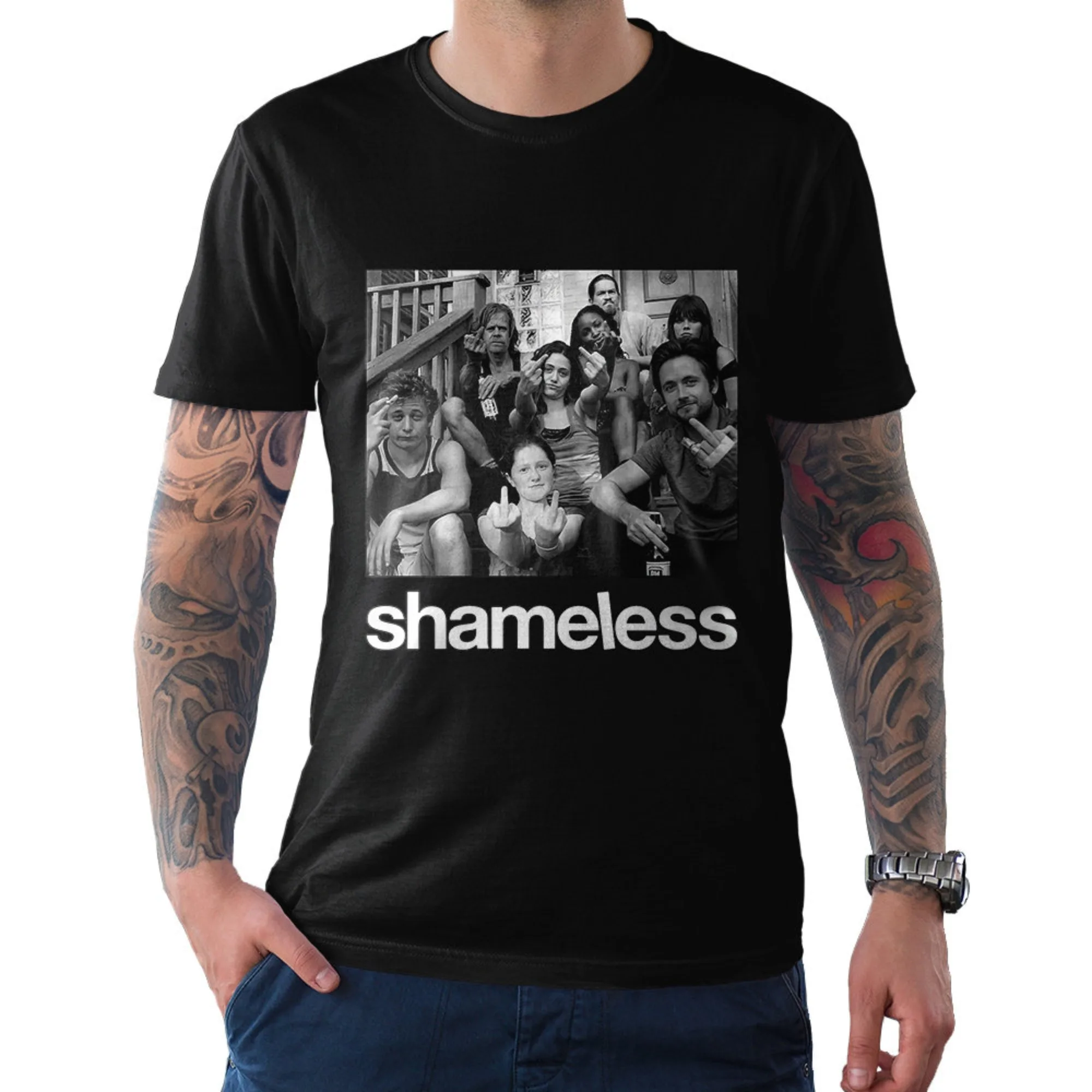 الرجعية وقح المسلسلات التلفزيونية الراحة الألوان تي شيرت للرجال النساء خمر الرجعية التي شيرت مضحك هدية التي شيرت Unseix ل مروحة التلفزيون هدية #5