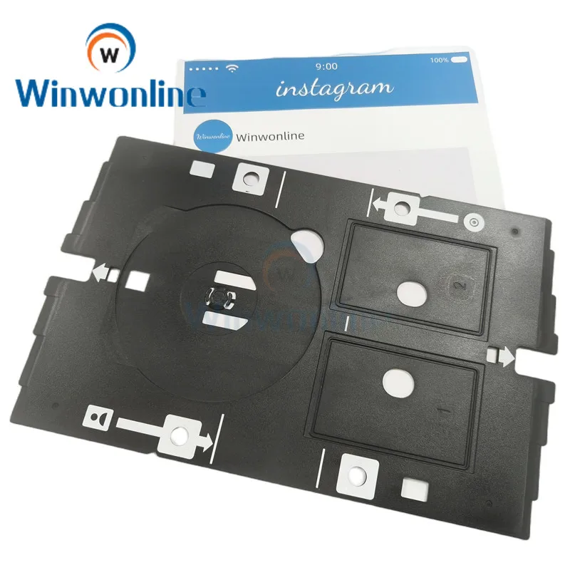 Inkjet PVC ID Card Tray for EPSON L18058 L8050 L8058 Printer Accessories 10 Pcs