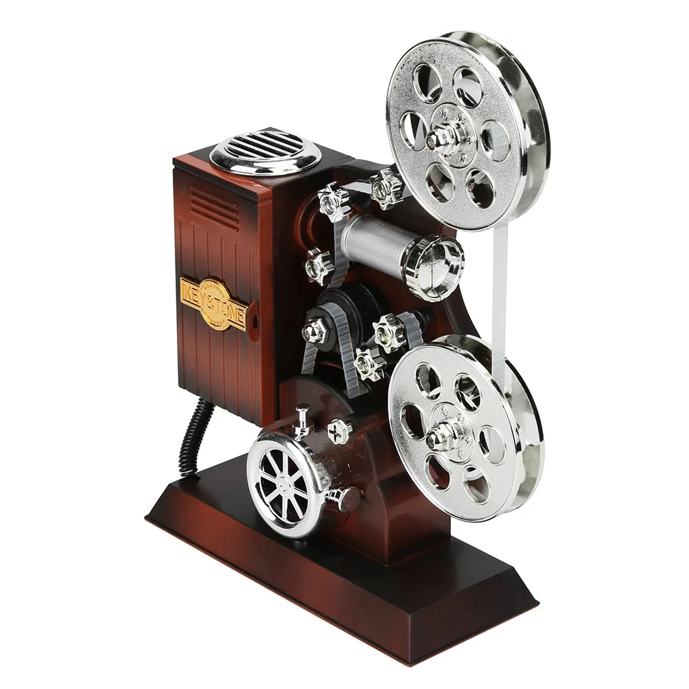 Movie Projector Musical Instrument Box Birthday Presents Music Melody Box Holiday Supplies Lightweight for Souvenirs Decorations