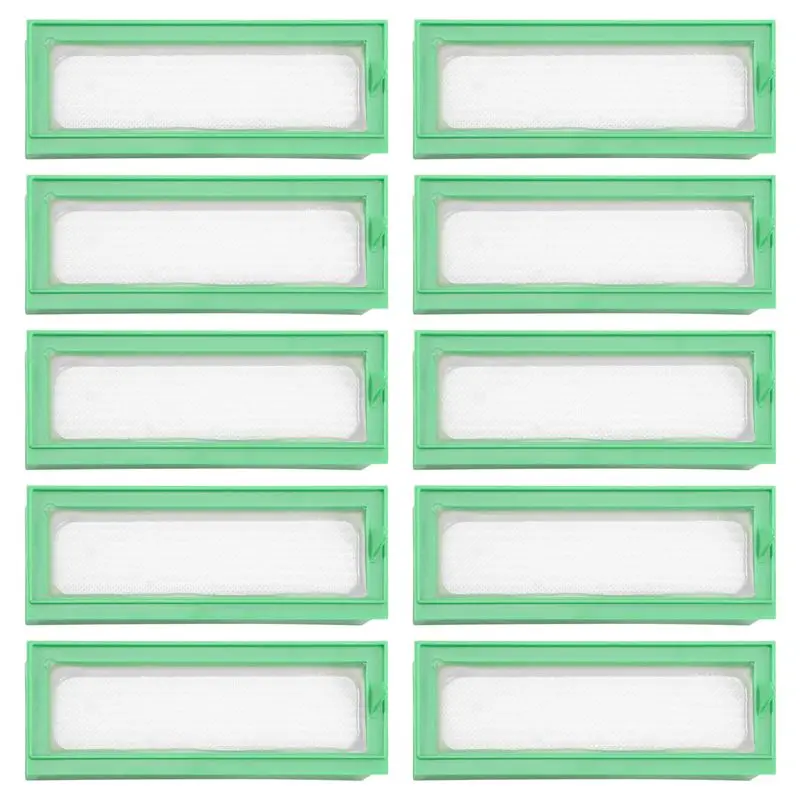 A20F-10Pcs Replacement Dust Filters Hepa Filters For Vorwerk Kobold VR200 Vacuum Cleaner Accessories