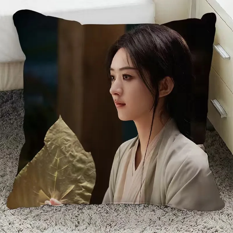 Zhao Liying Lin Gengxin Poster Double-sided Printed Pillowcase TV The Legend of ShenLi Drama Stills Home Car Decor Cushion Cover