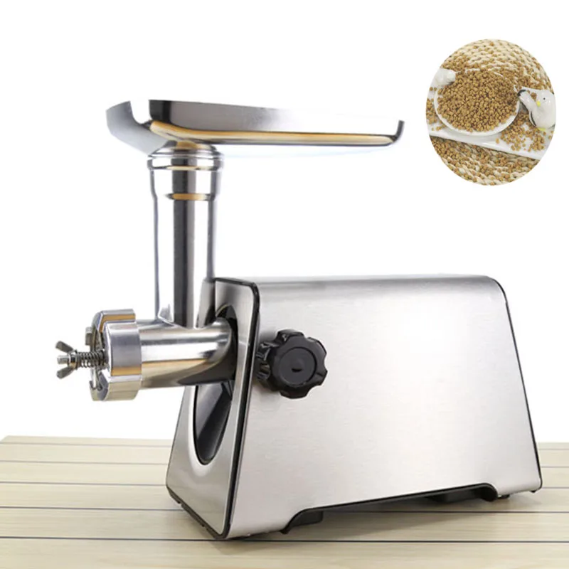 Imagem -02 - Máquina de Processamento de Alimentos para Animais de Estimação Elétrica Peixe Pássaro Cão Papagaio Alimentos Pelota Que Faz a Máquina Animais Pequenos Granulador de Alimentos