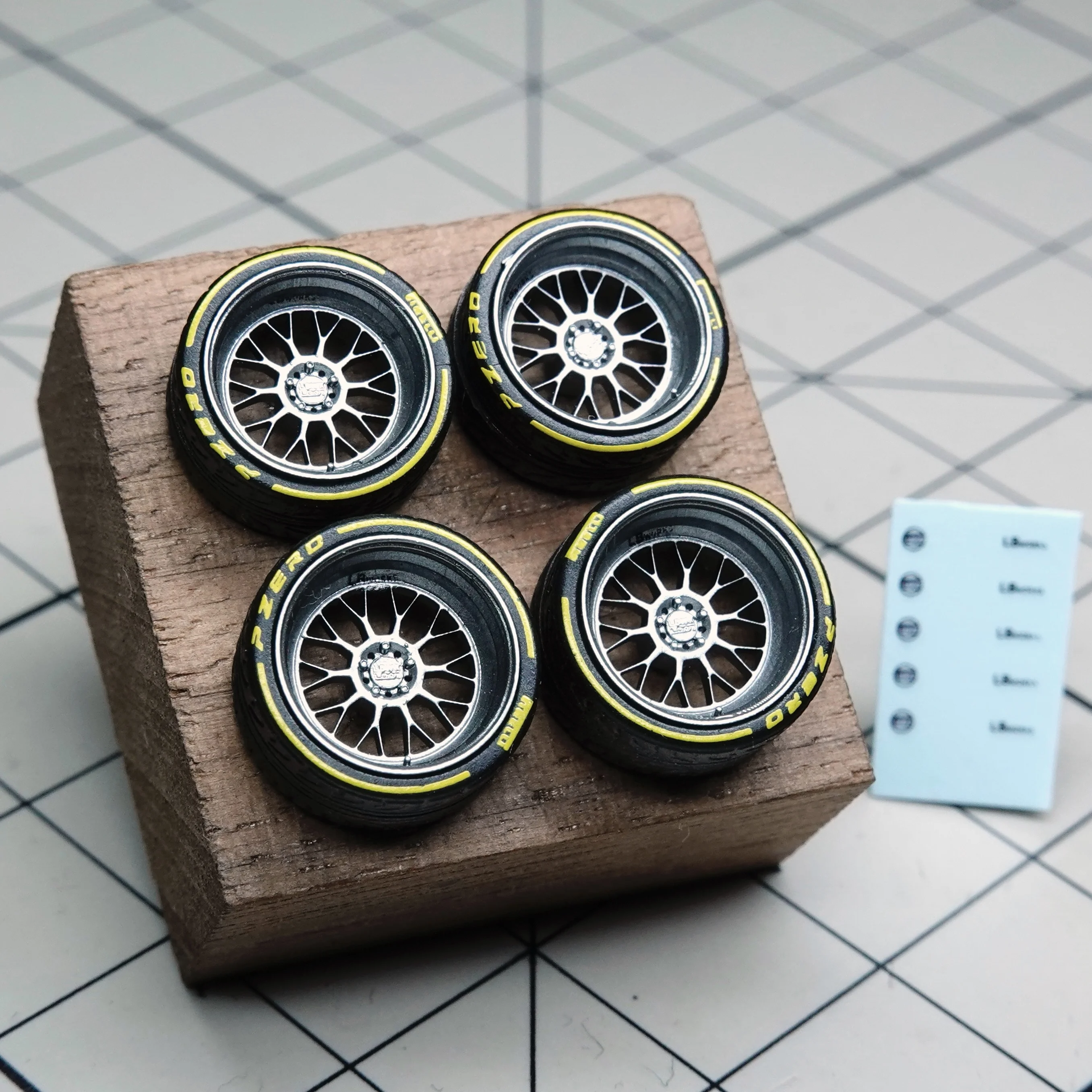 Roue de proportion PuffStudio_1/64_LD97-LD12-8.5/8.8mm Moyeu enfichable