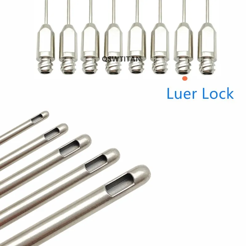 Liposuction Cannulas Multifunctional Mixed Aspirator Fat Harvesting Cannula Standard Single Hole Cannula Fat Transfer Needle