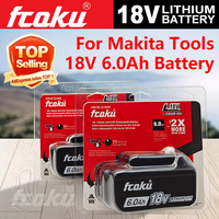 For Makita 18V 6.0Ah Rechargeable Battery, For Makita Tools BL1830 BL1830B BL1840 BL1840B BL1850 BL1850B Battery