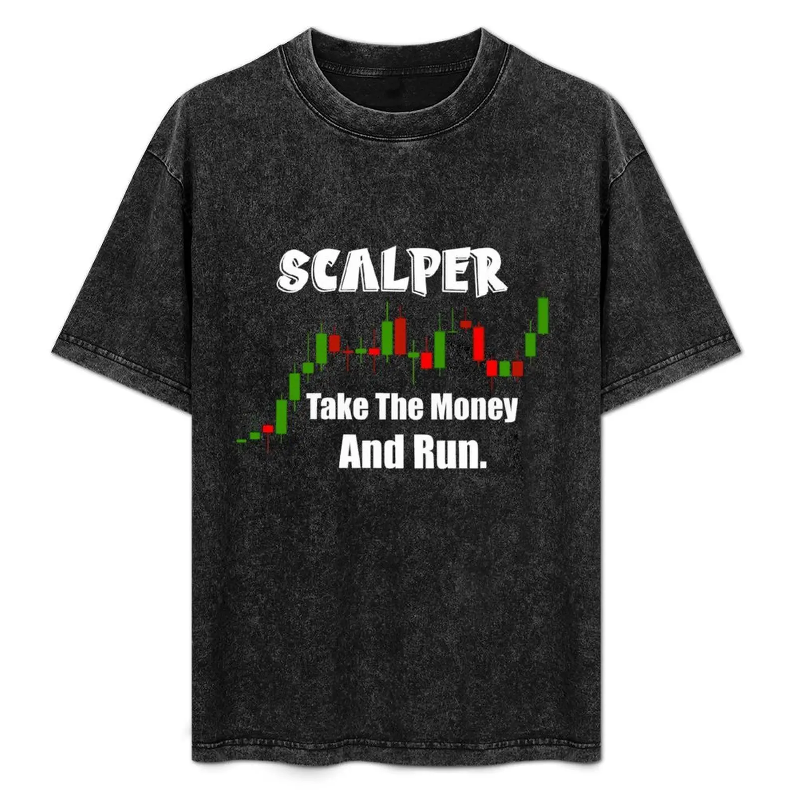 Scalper Strategy T-Shirt customs design your own graphic shirts kawaii clothes Men's cotton t-shirt