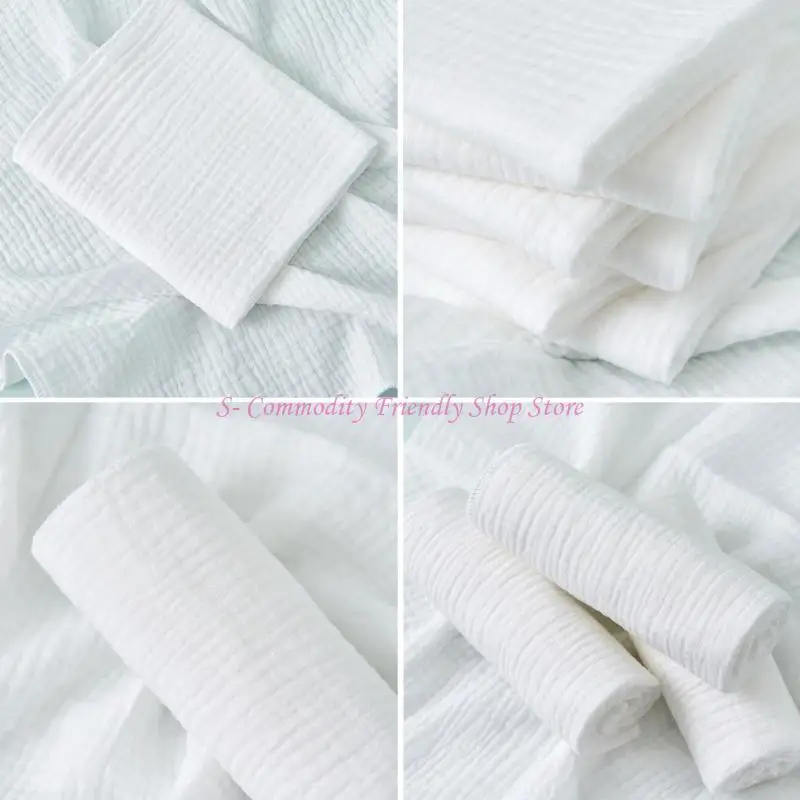 85AE Ultra-absorbent Cotton Gauze Diapers Baby Nappy Changing Soft Baby Towel for Newborn Infant Reusable Double Layers Towel