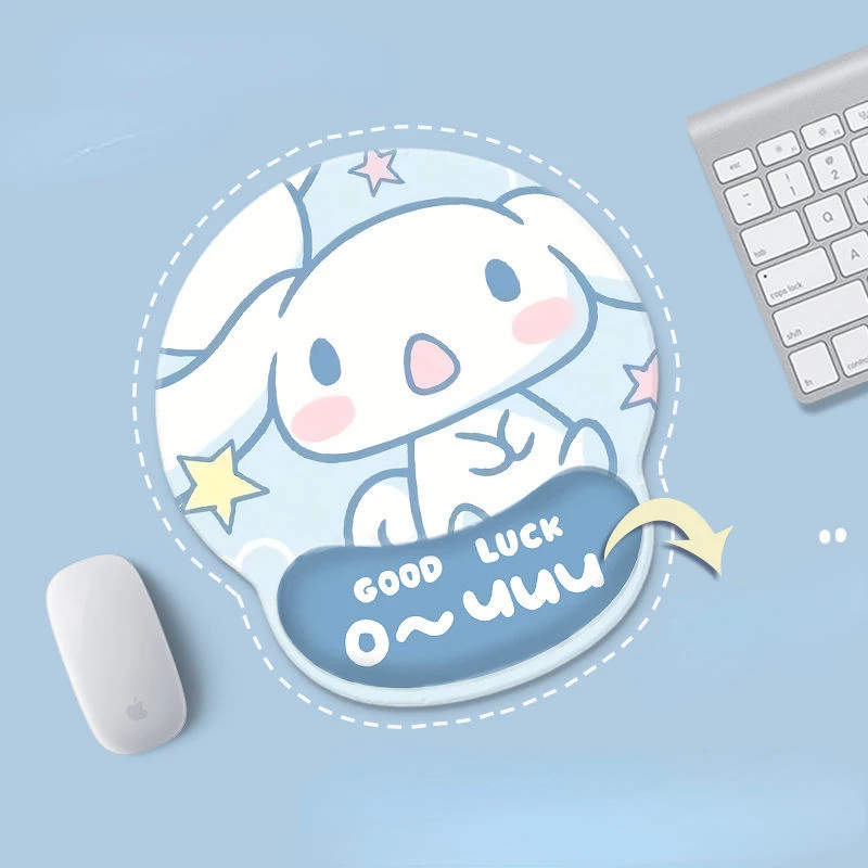 

Melody Silicone Sanrio Cinnamoroll Wrister Protective Mouse Pad Super Thick Dormitory Office Three-Dimensional Wrist Rest Soft