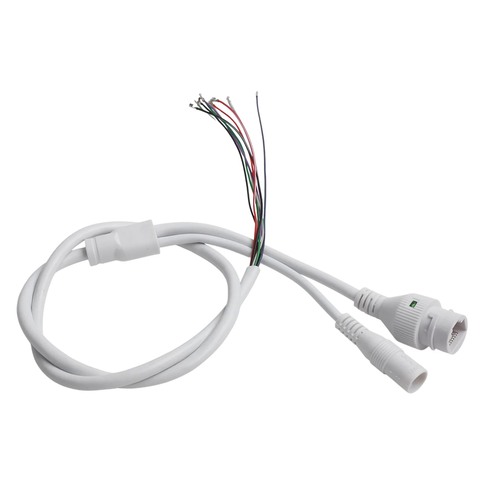 For CCTV IP Cameras Built-in 48V POE CCTV IP Camera Cable Security Surveillance 4PIN And 2PIN Wires 70cm Length