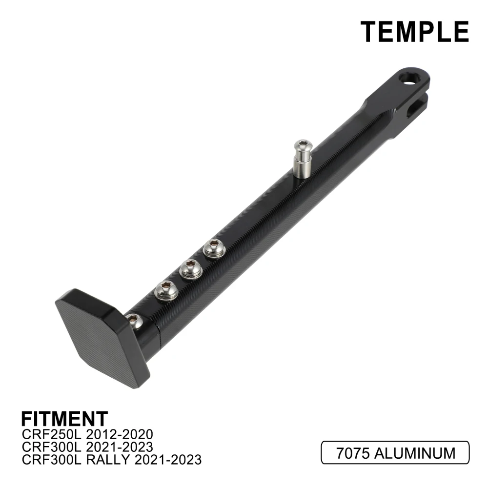 

Motorcycles CNC Foot Side Kick stand Kickstand Motorcross Accessories For Honda CRF250L CRF300L CRF 300L RALLY Dirt pit Bike