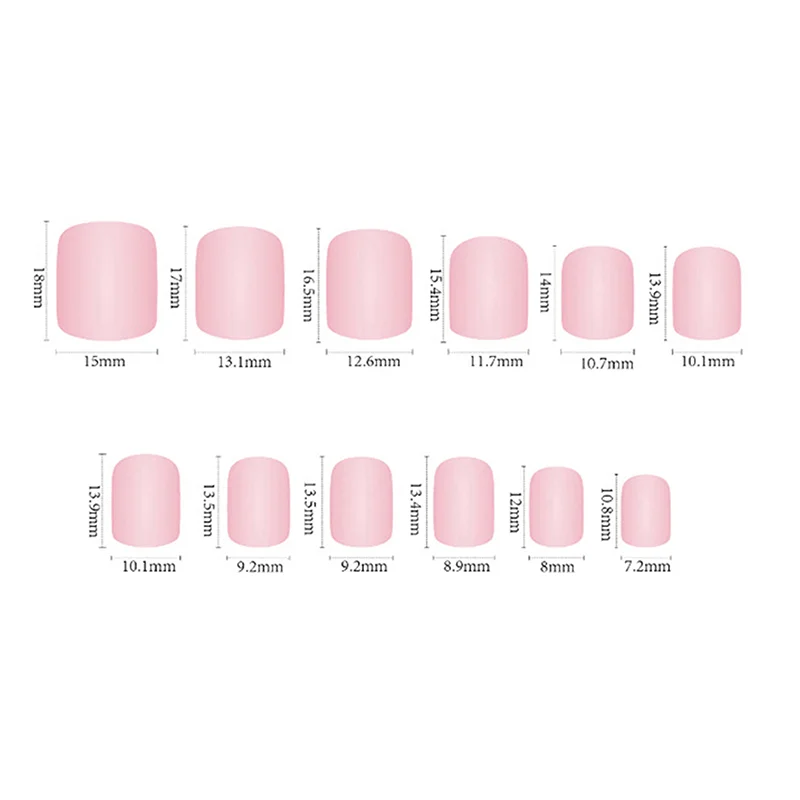 24 шт., летние накладные ногти с фиолетовым цветком и короткой квадратной головкой, съемные готовые накладные ногти, накладные ногти с клеем