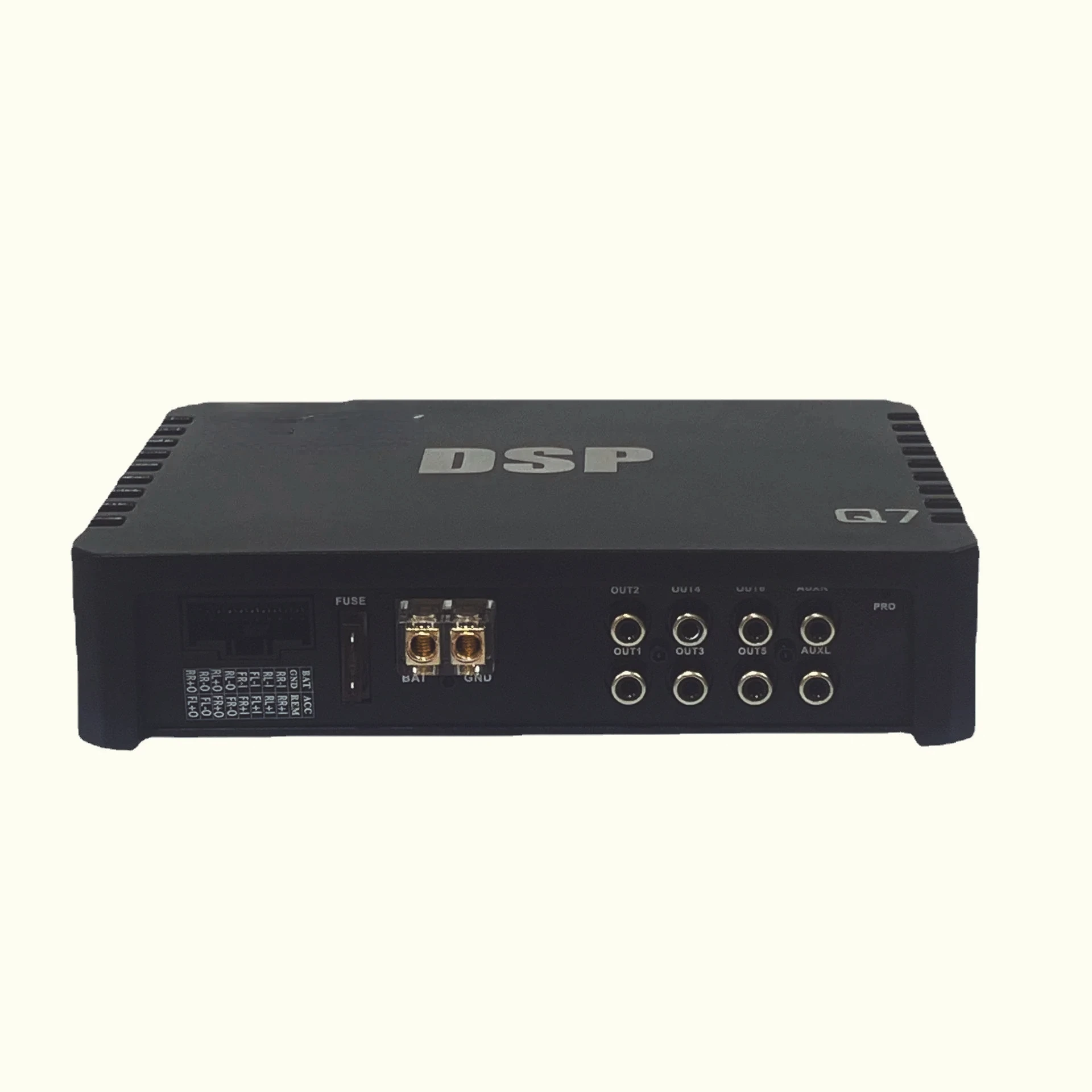 Altavoz duradero para coche con DSP integrado, procesador de audio digital Bluetooth, modificación no estructural para vehículo