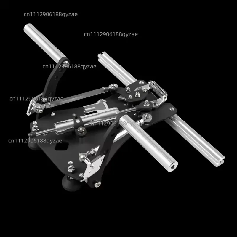 SN-1 Flight Rudder Pedal Flight Simulator Rudder Pedal (Standard Version/Damper Version), with Hall Sensor