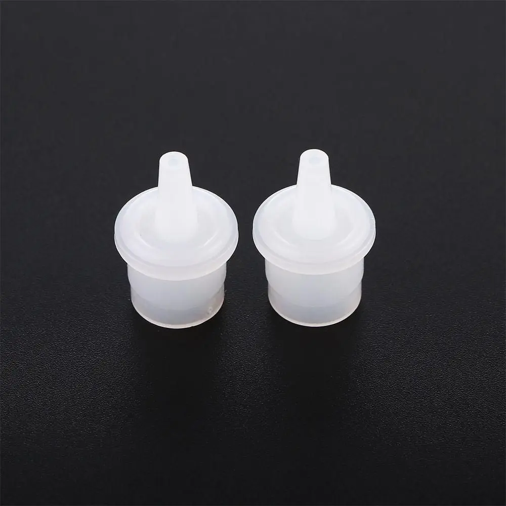 False Lash Extension Tools Glue Bottle Cap Stopper Eyelash Glue Bottle Plug Adhesive Cup Nozzle Eyelash Glue Blocking Needle