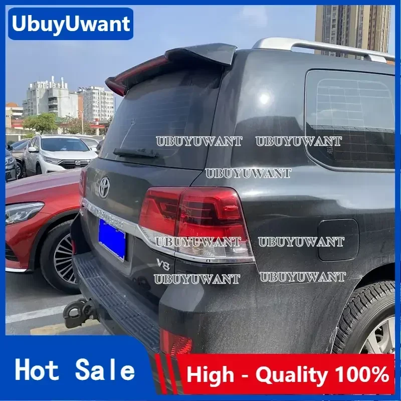 

For Toyota Land Cruiser LC200 FJ200 4000 4700 4600 2012-2017 ABS Plastic Rear Roof Spoiler Wing Trunk Lip Boot Cover Car Styling