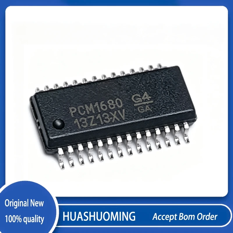 2Pcs/Lot PCM1680DBQR  PCM1680  SSOP-28