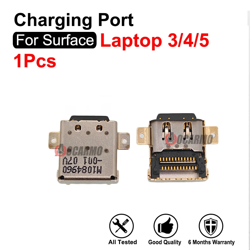 1Pcs For Surface Go2 GO 3 Laptop 3 4 5 Type C Charging Port Charger Dock Replacement Parts