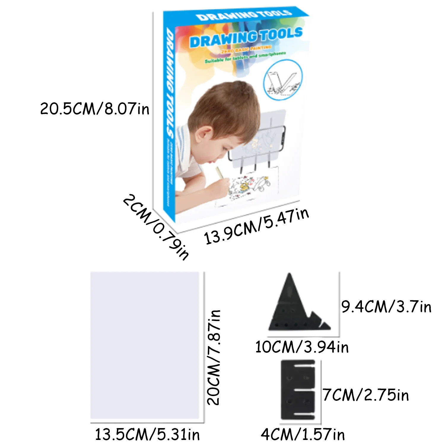 Tablero de dibujo de copia, artefacto de dibujo de bocetos, teléfono óptico, tableta, proyección universal, juguete de copia