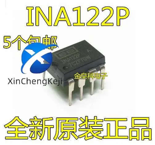 

10pcs original new INA122P INA122PA DIP-8 instrument amplifier INA122