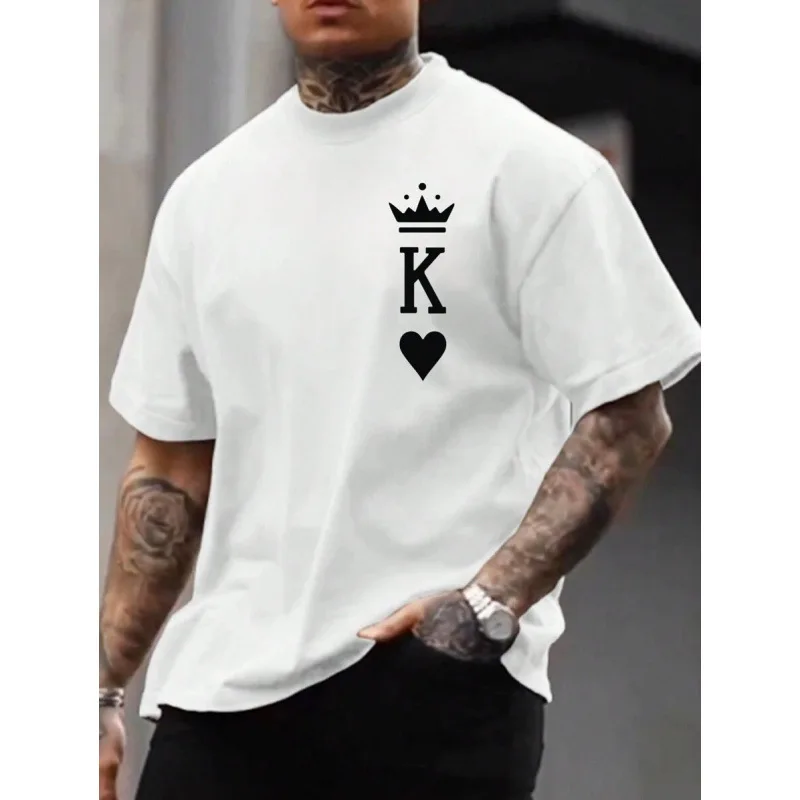 

Men's 3D Print T-Shirt Set Casual Comfortable Unisex Nine Sleeve Length Durable in Color Fastness Other Style for Spring Season