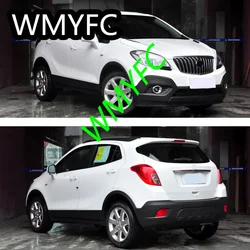 ABS Chrome front &Rear Tail Light Lamp Cover Trim 2pcs For Vauxhall Opel Mokka / Buick Encore 2013 2014 2015