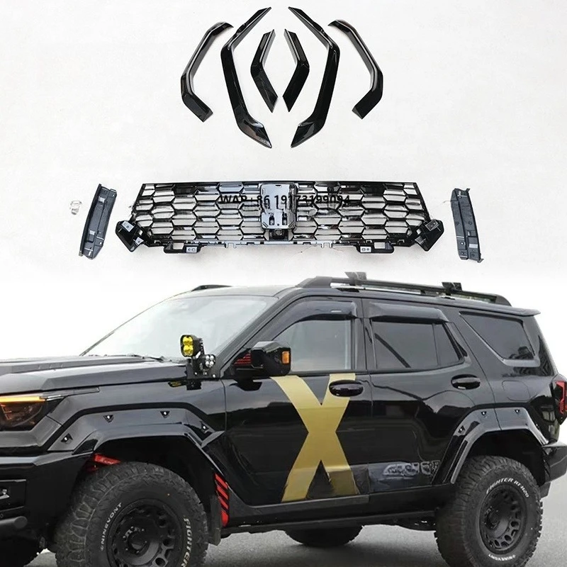 

Latest New Design PP Material Auto Parts OEM Style Wheel Arch Automobile Grille Kit for Tank-400
