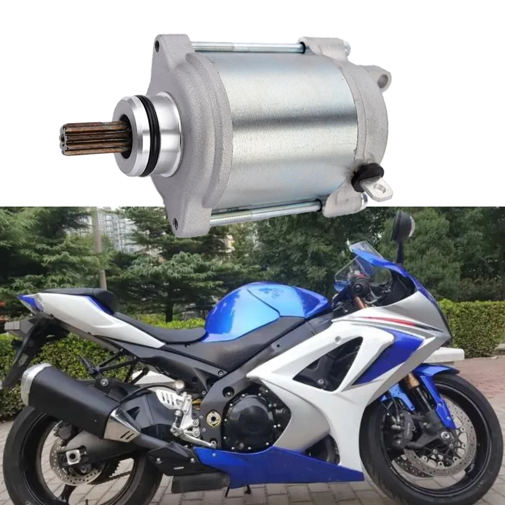 Motorcycle Starter Motor Replace 9 Teeth for Suzuki GSX-R 1000 GSXR1000 2001 2002 2003 2004 2005 2006 2007 2008 31100-40F00